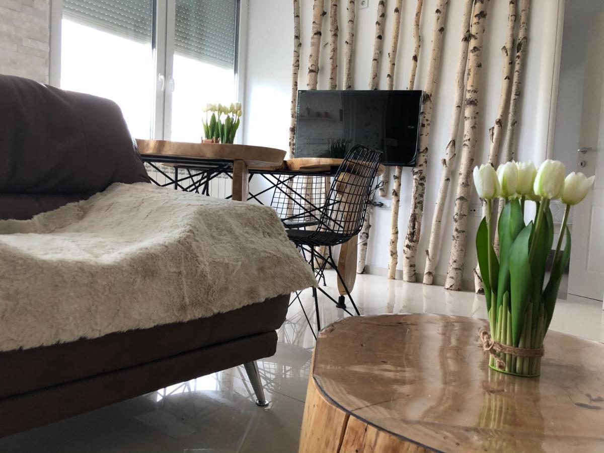 Appartement Artistic Luxury à Skopje Extérieur photo