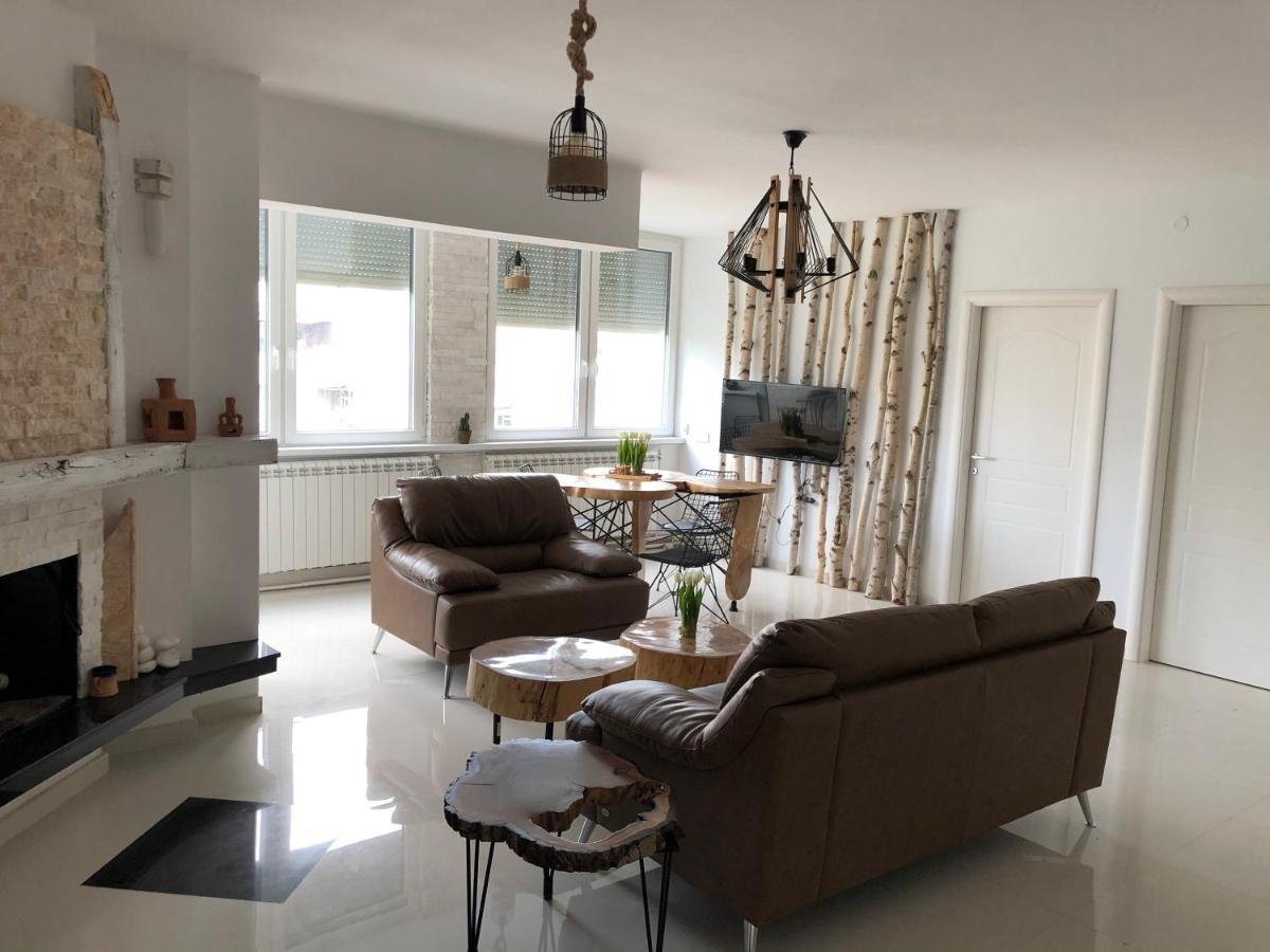 Appartement Artistic Luxury à Skopje Extérieur photo